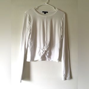 Zobha Active White Long Sleeve Top